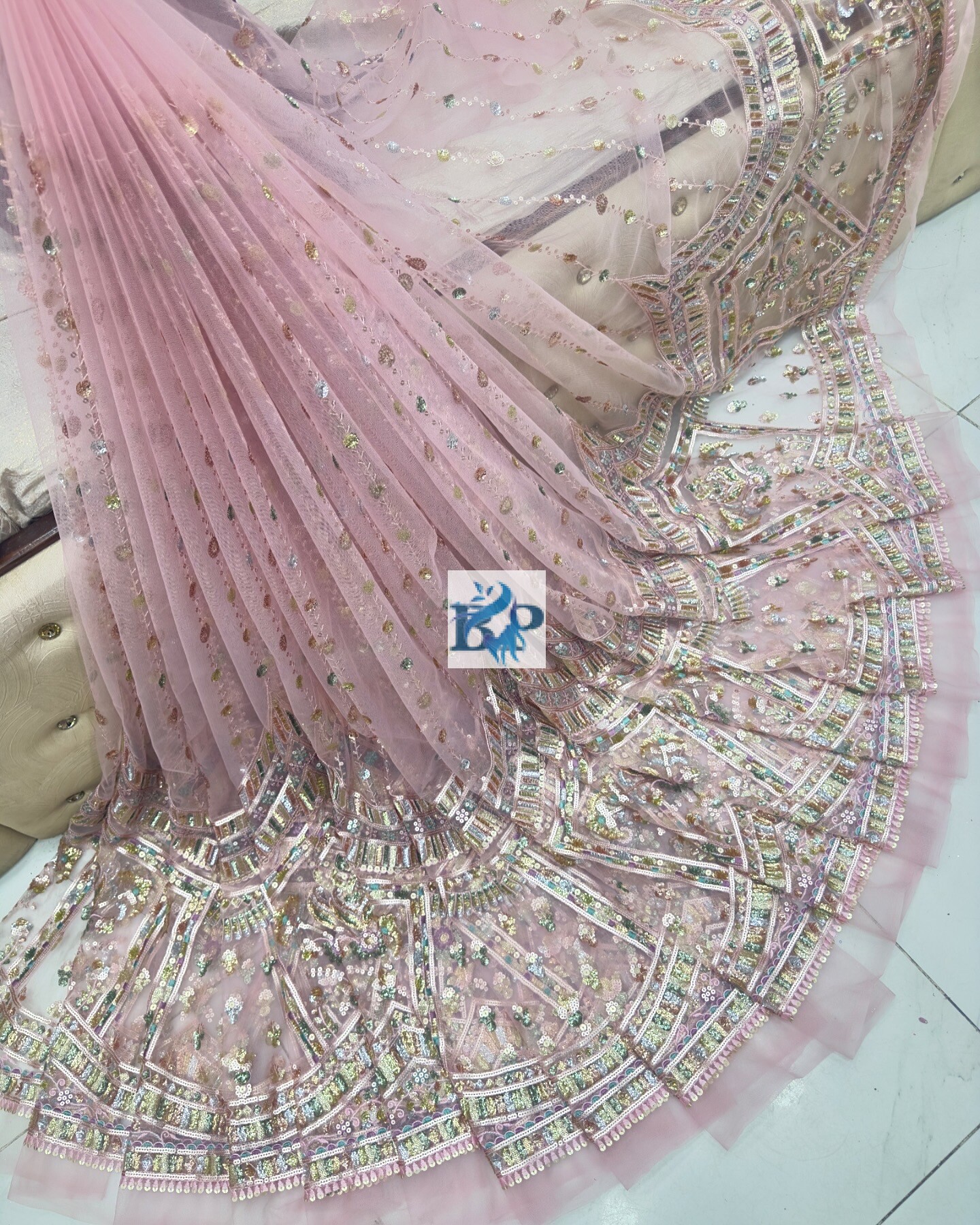 Jari work net Fabric