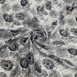 New flower digital printed Fabric