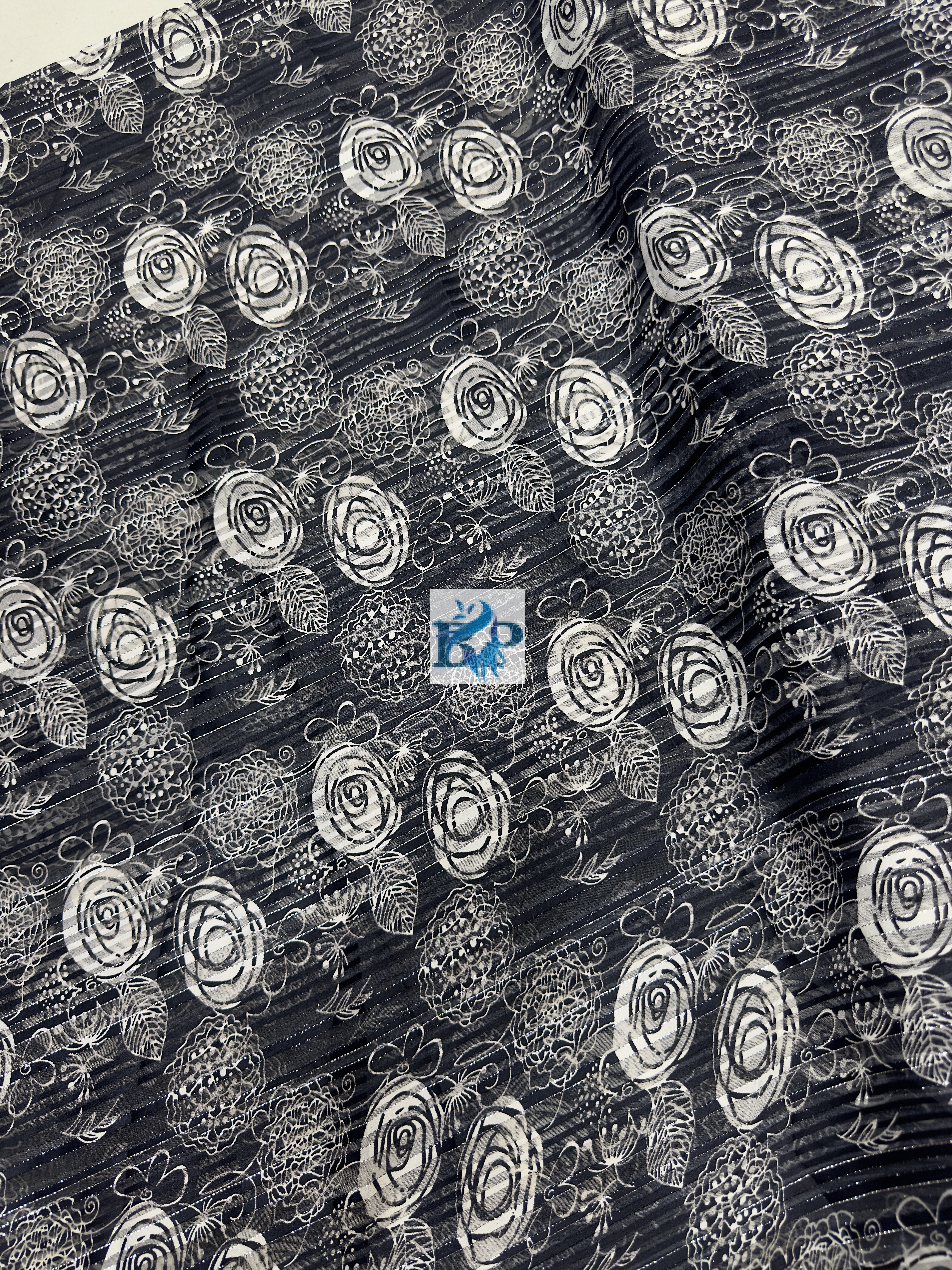 New flower digital printed Fabric