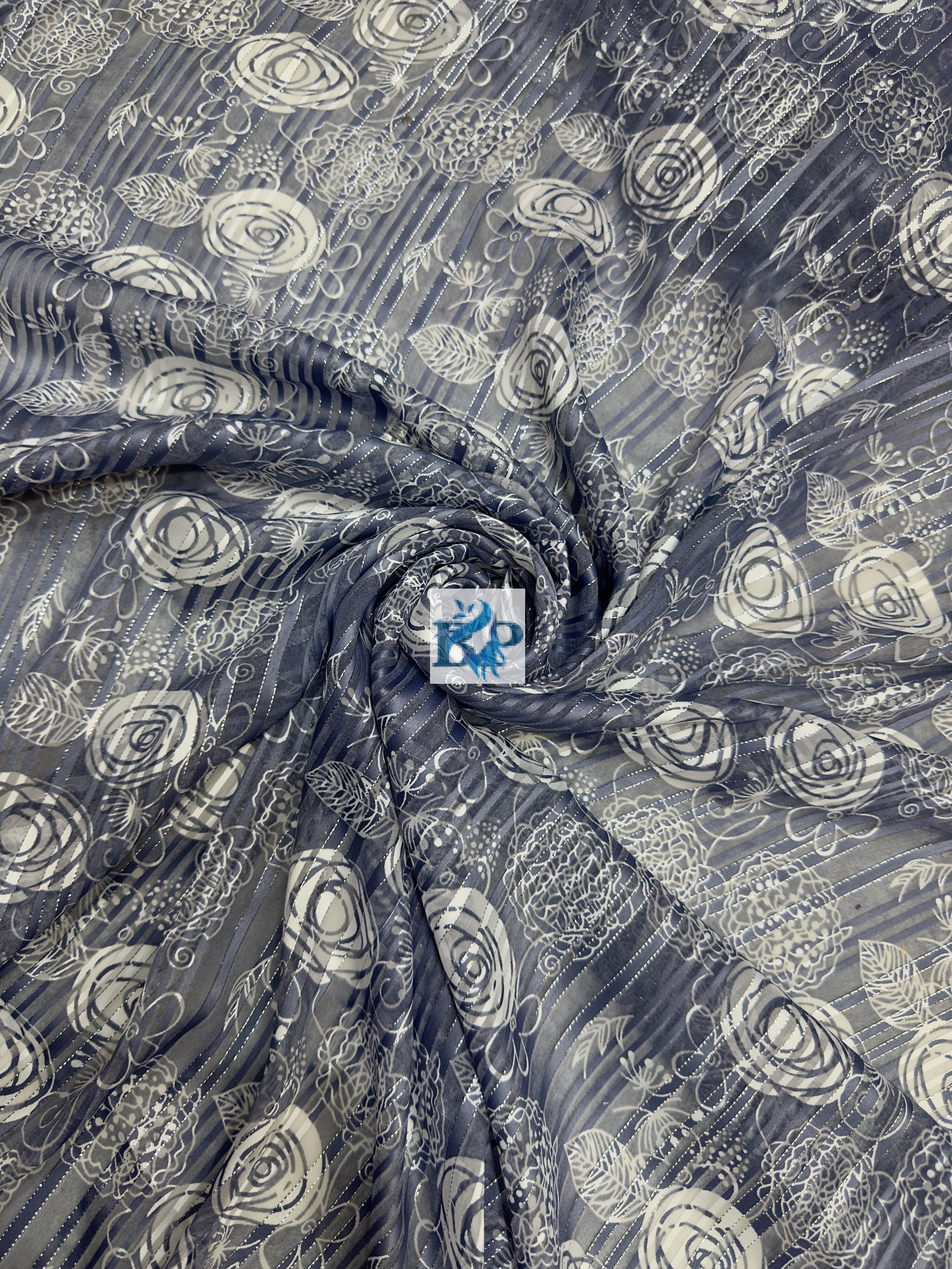 New flower digital printed Fabric