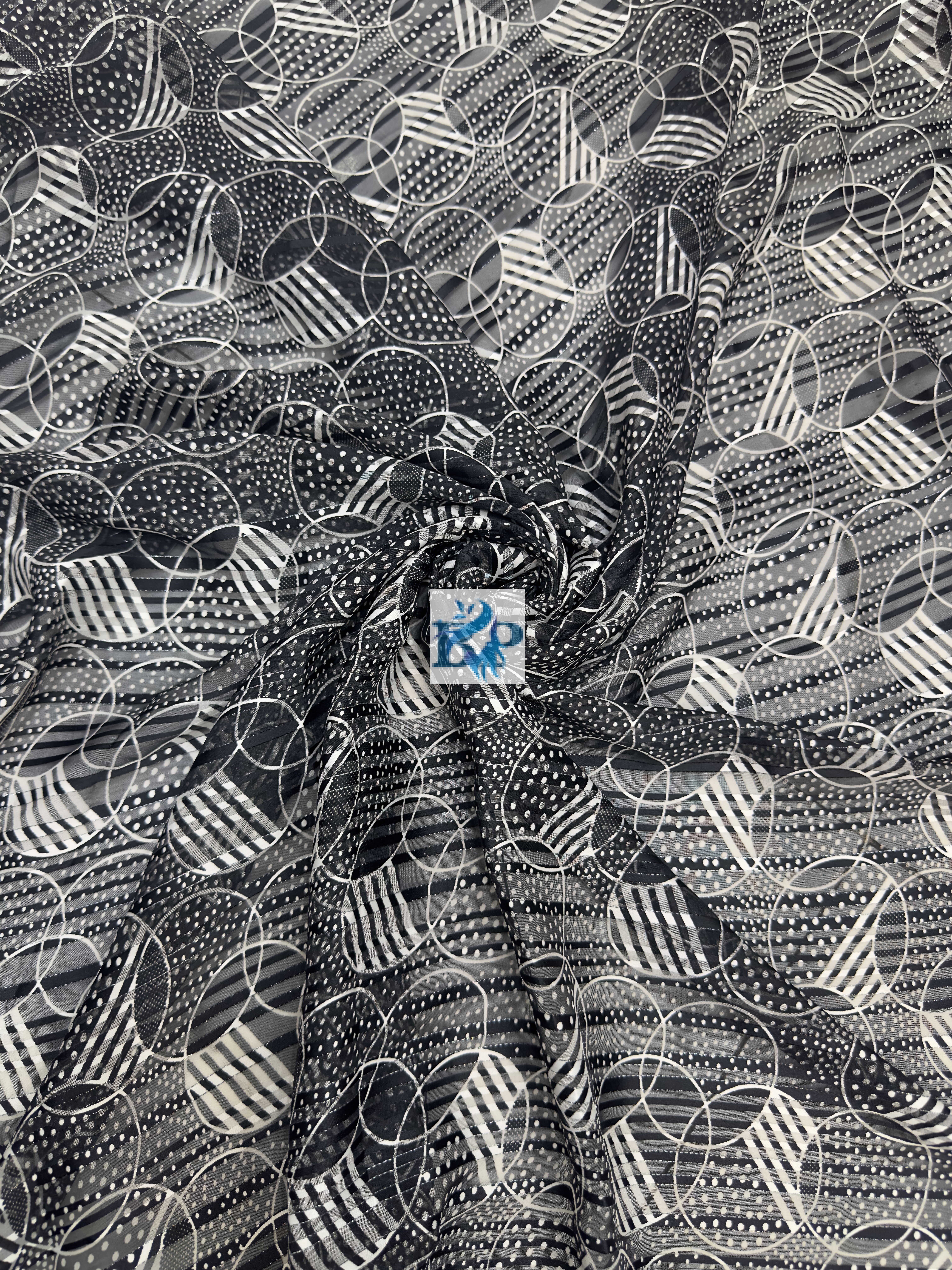 New printed chiffon georgette. fabric