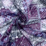 new printed chiffon georgette fabric