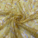 New flower printed chiffon georgette
