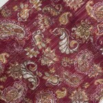 Flower print chiffon georgette fabric