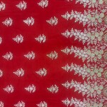 New multicolor threadwork design net fabric