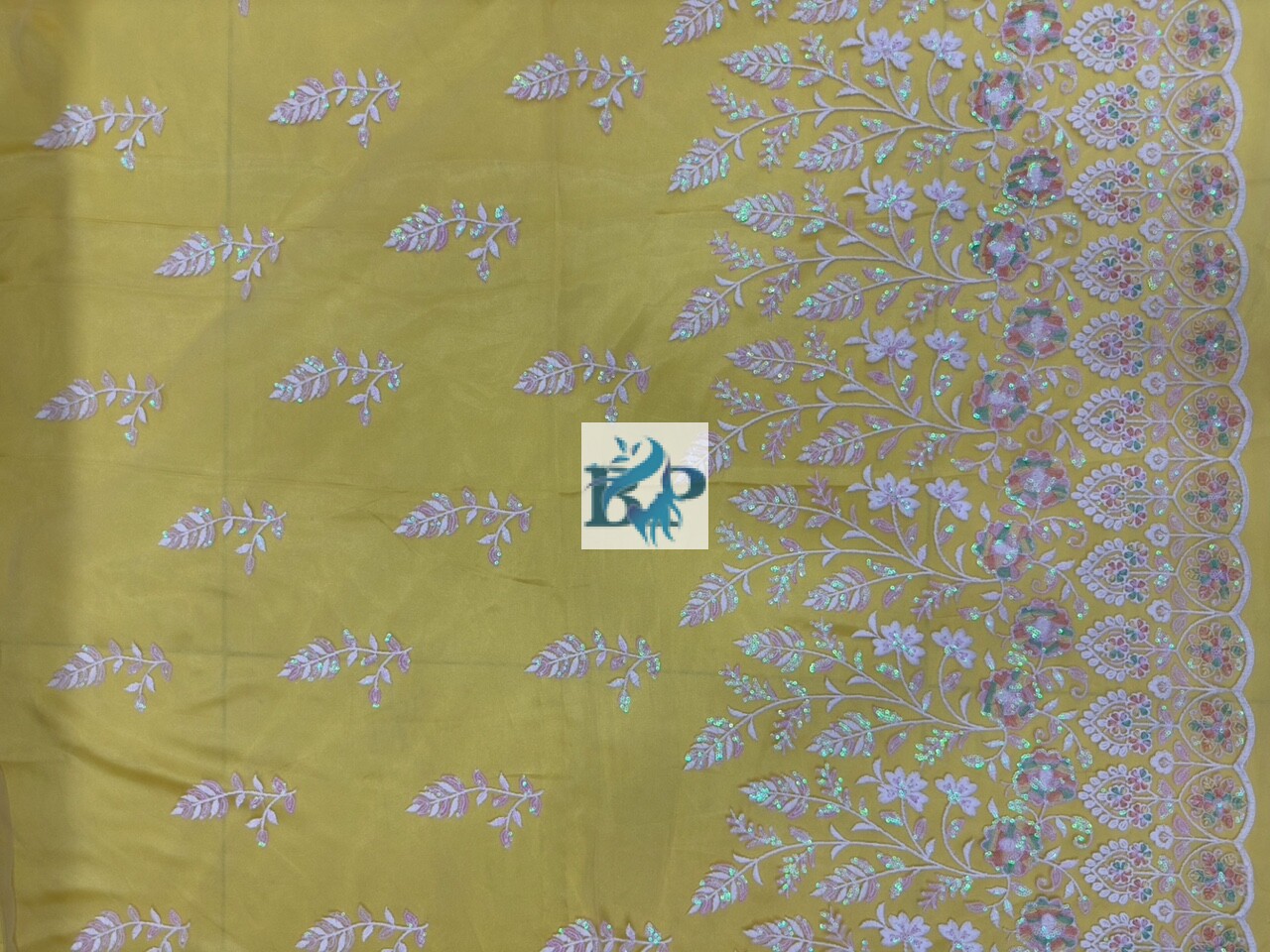 New multicolor threadwork design net fabric