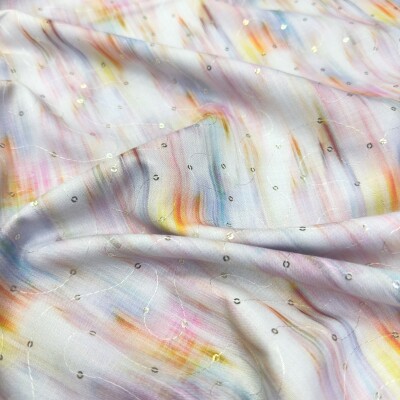 Printed cotton fabric