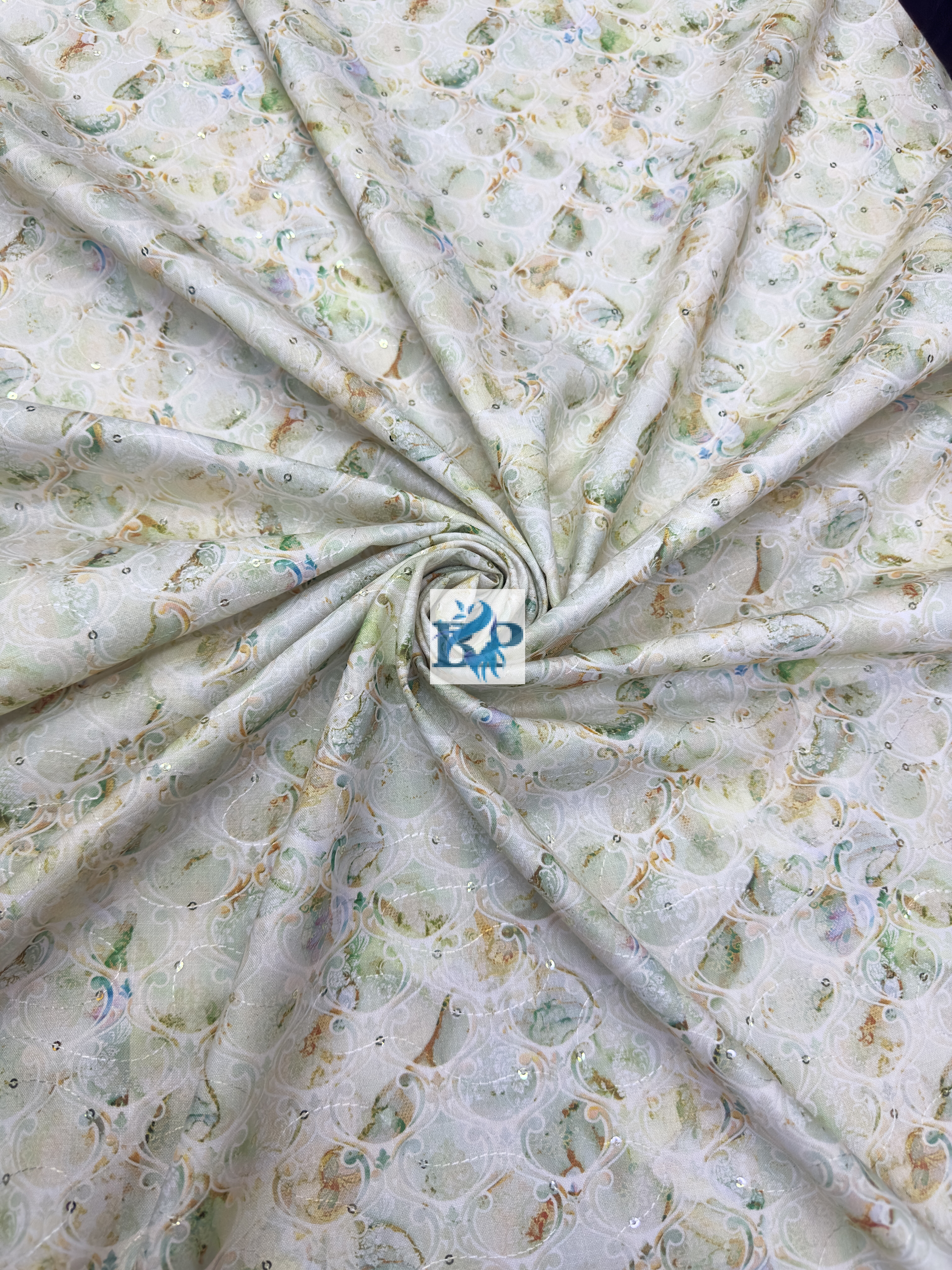 Printed cotton fabric