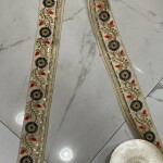 RAW SILK STONE LINE LACE