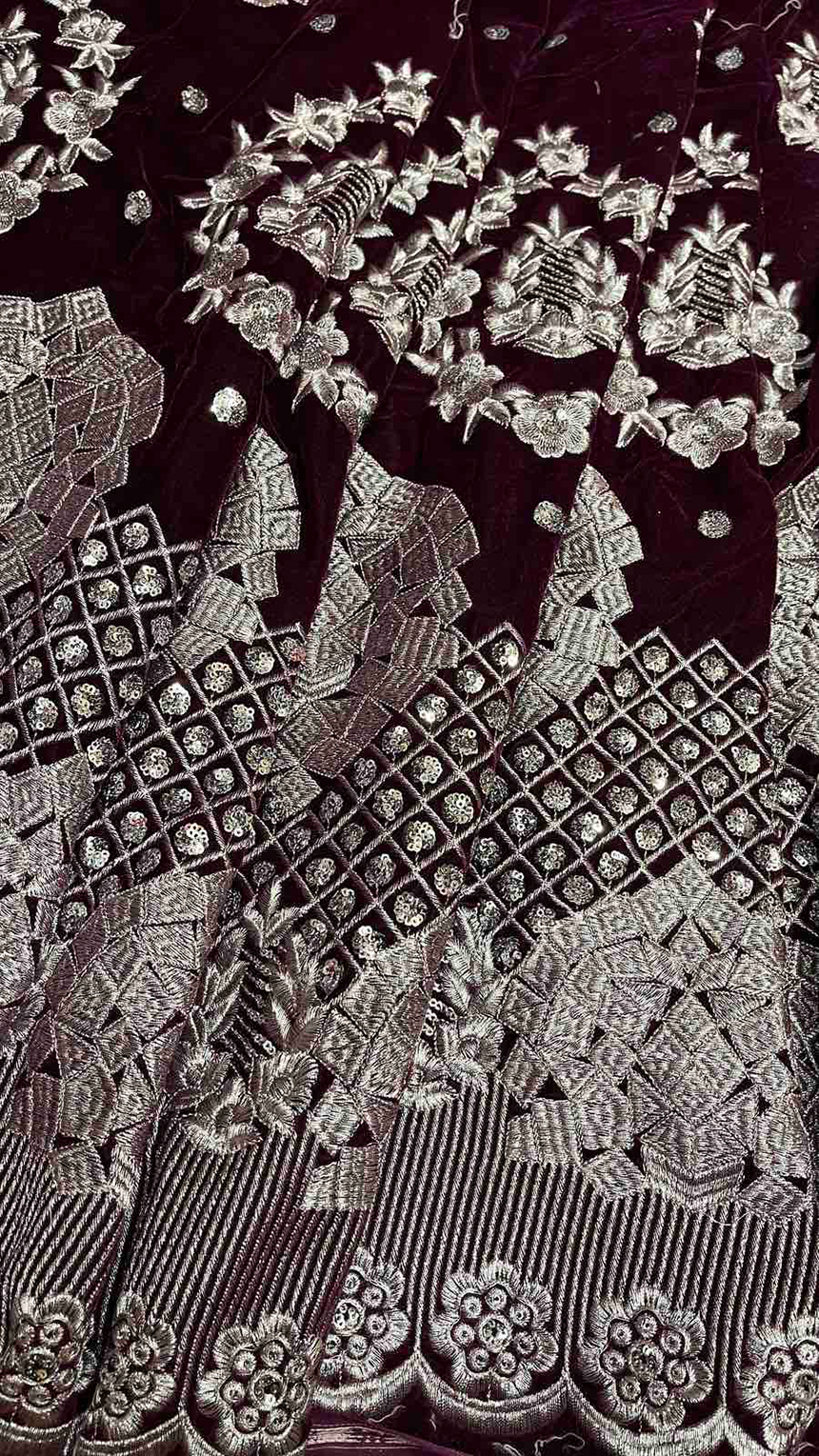 9000 EMBROIDERY VELVET
