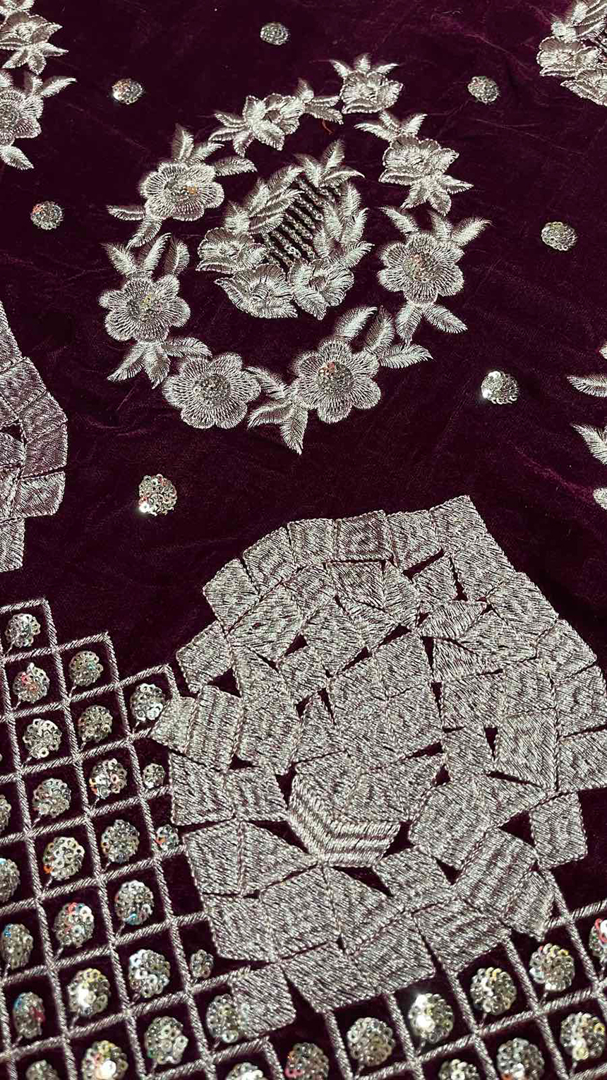 9000 EMBROIDERY VELVET