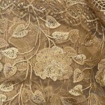 CHINESE FULL RESHAM WORK FABRIC