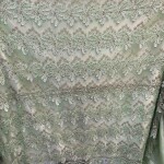 CHINESE EMBROIDERY FABRIC ( GREEN )