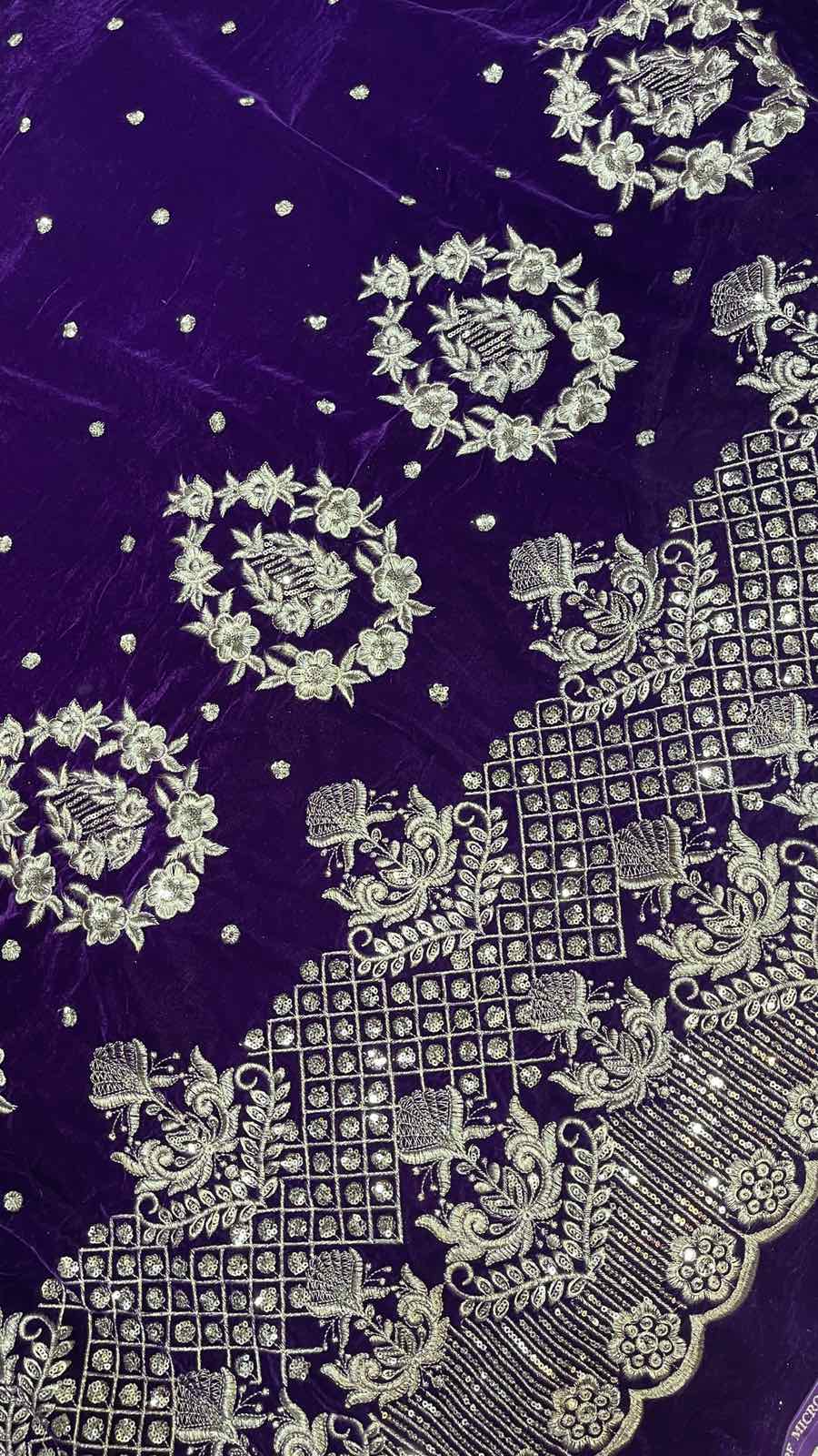 9000 EMBROIDERY VELVET