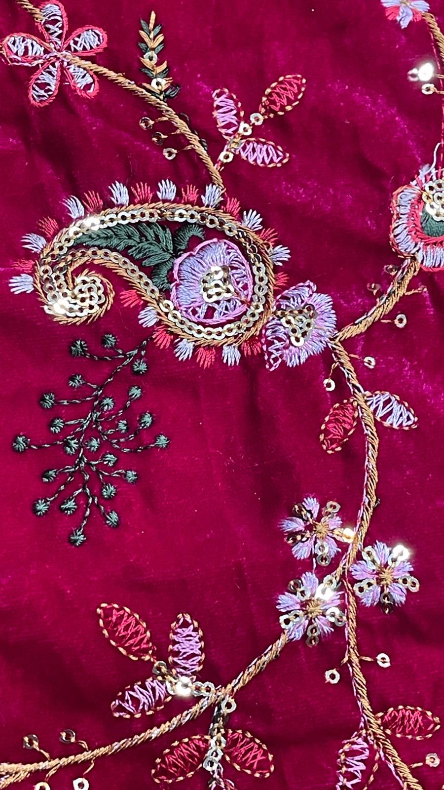9000 EMBROIDERY VELVET