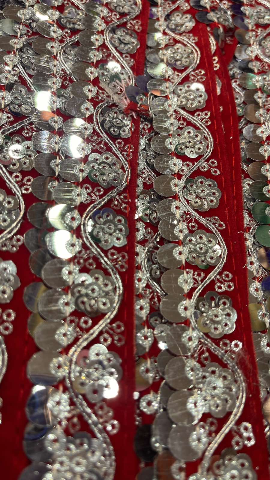 VELVET  WORK LACE