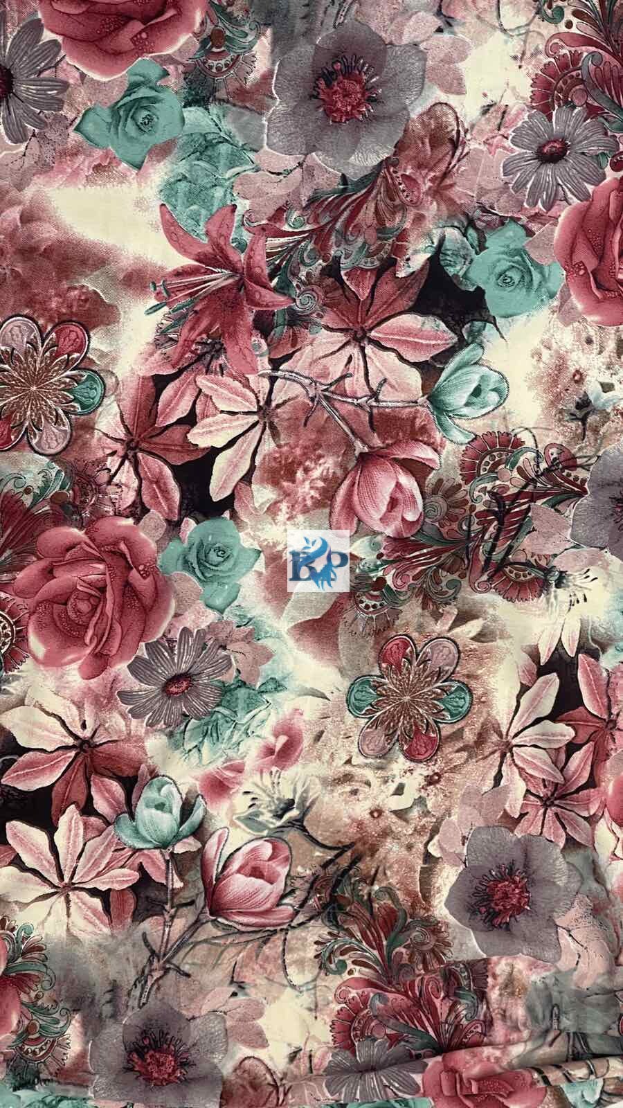 CRAPE PRINTED SILK