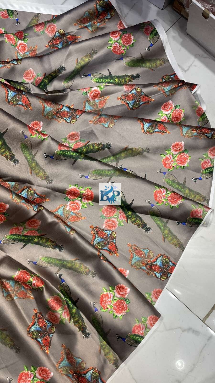 PRINTED SILK