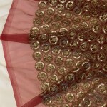 Net embroidery