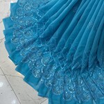 Georgette Hvy Damman Mirror Work