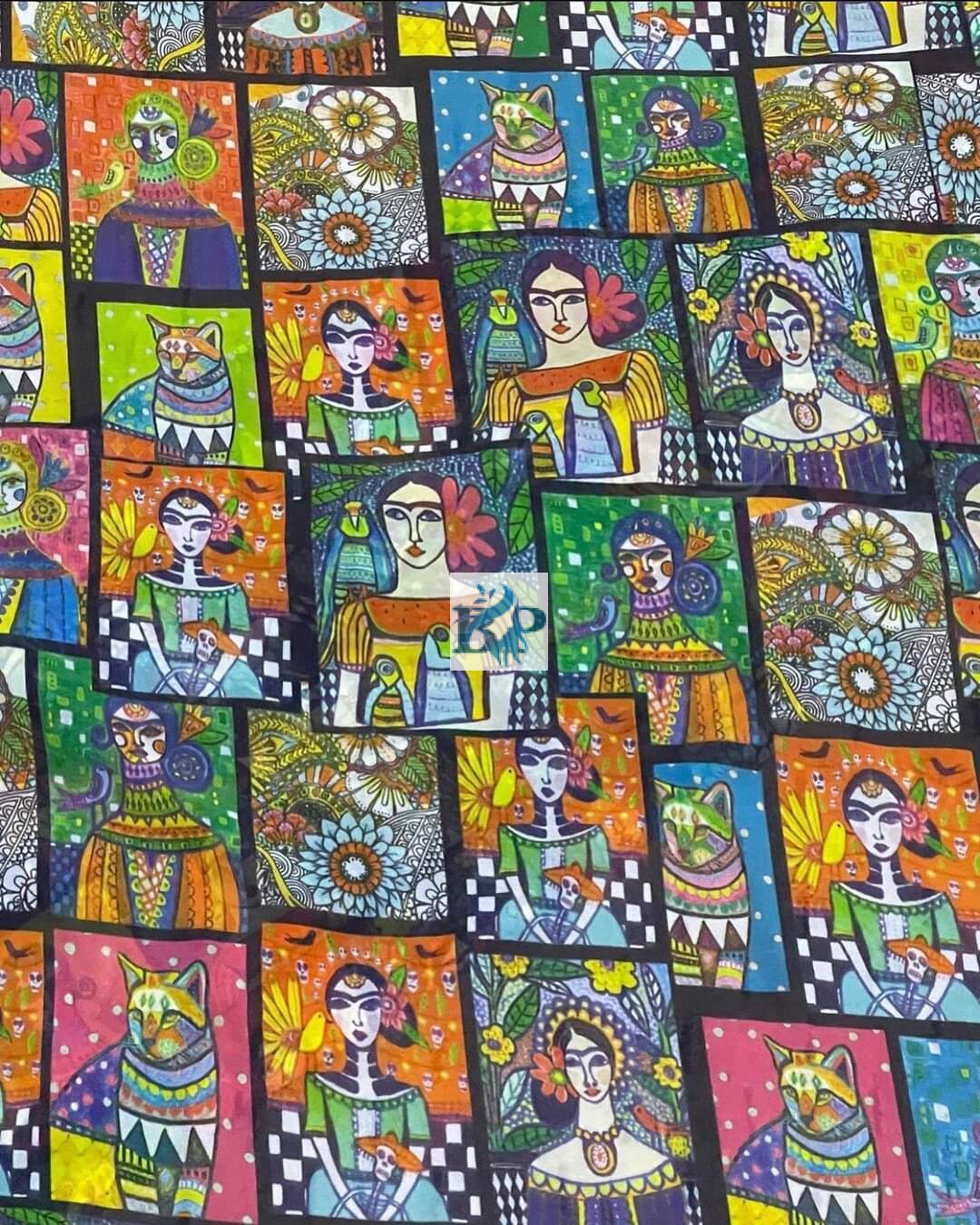 DIGITAL PRINTED GERJET FABRIC