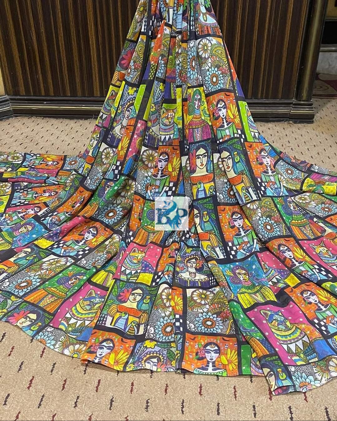 DIGITAL PRINTED GERJET FABRIC