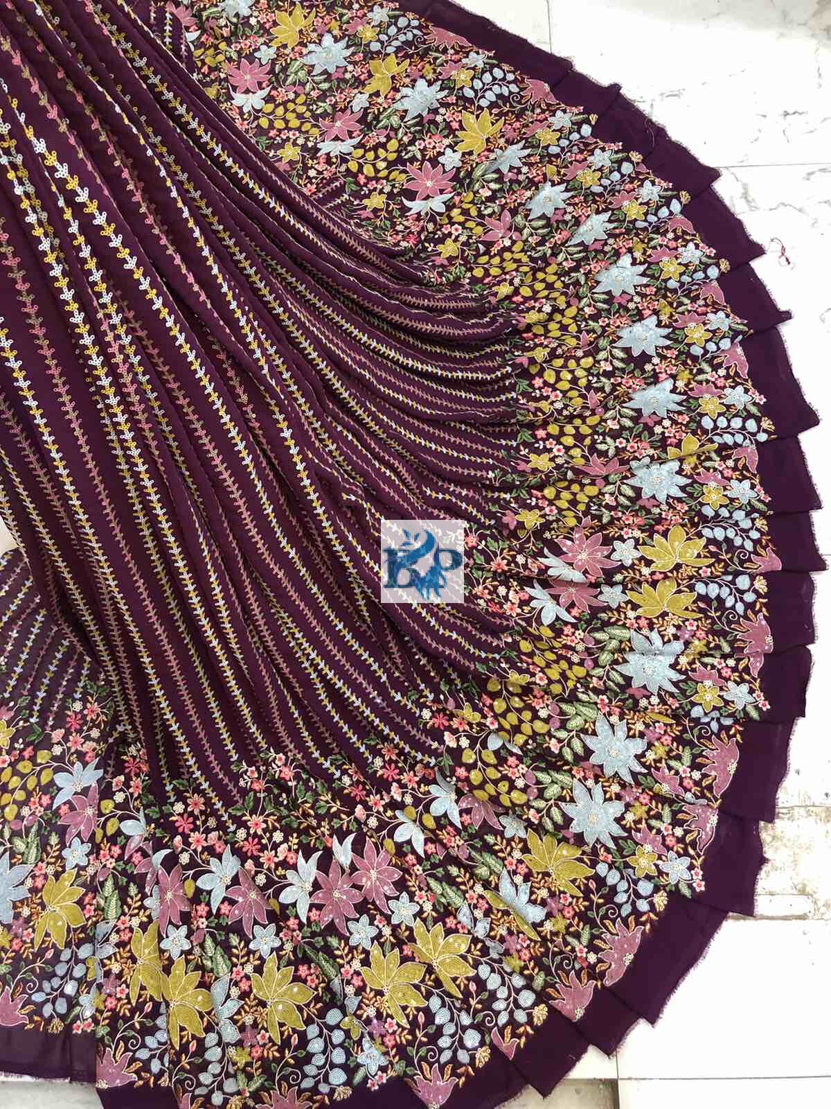 4 Sequence Georgette Fabric