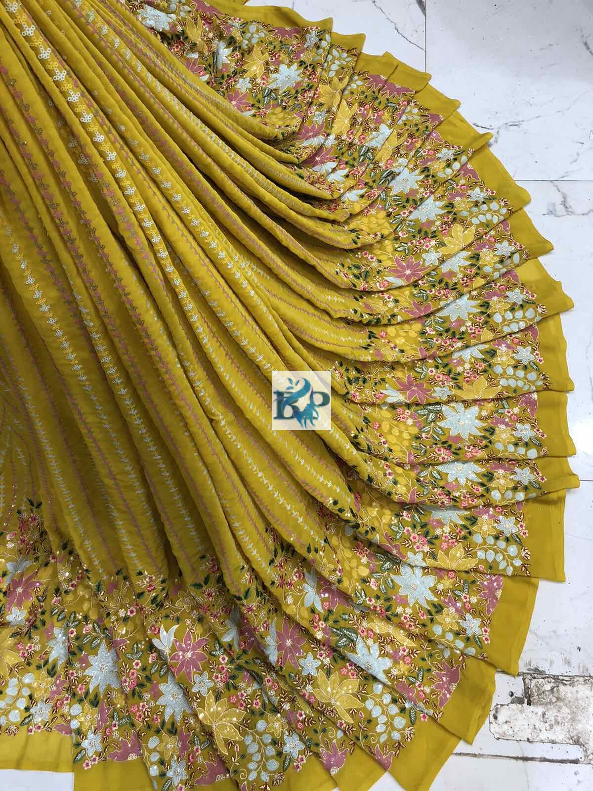 4 Sequence Georgette Fabric