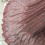 4 Sequence Georgette Lehenga Fabric