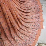 4 Sequence Georgette Lehenga Fabric