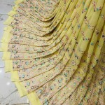 4 Sequence Georgette Lehenga Fabric