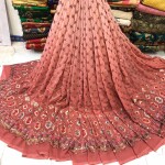FOX GEORGETTE MULTI  COLOUR