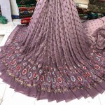 FOX GEORGETTE MULTI  COLOUR