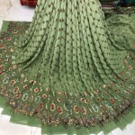 FOX GEORGETTE MULTI  COLOUR