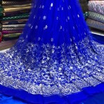 NET SILVER DAMAN FABRIC