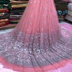 NET SILVER DAMAN FABRIC