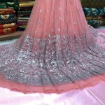 NET SILVER DAMAN FABRIC