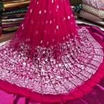 NET SILVER DAMAN FABRIC