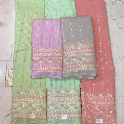 4 Sequence Daman Fabric