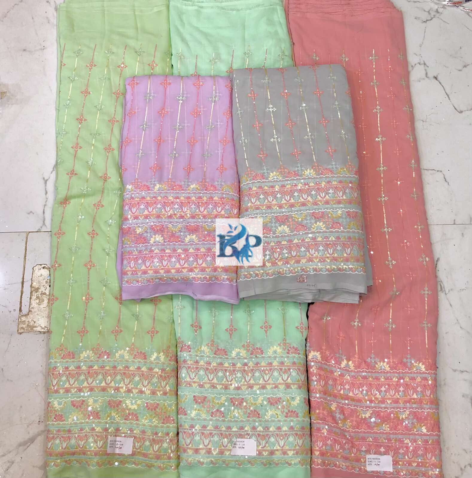 4 Sequence Daman Fabric