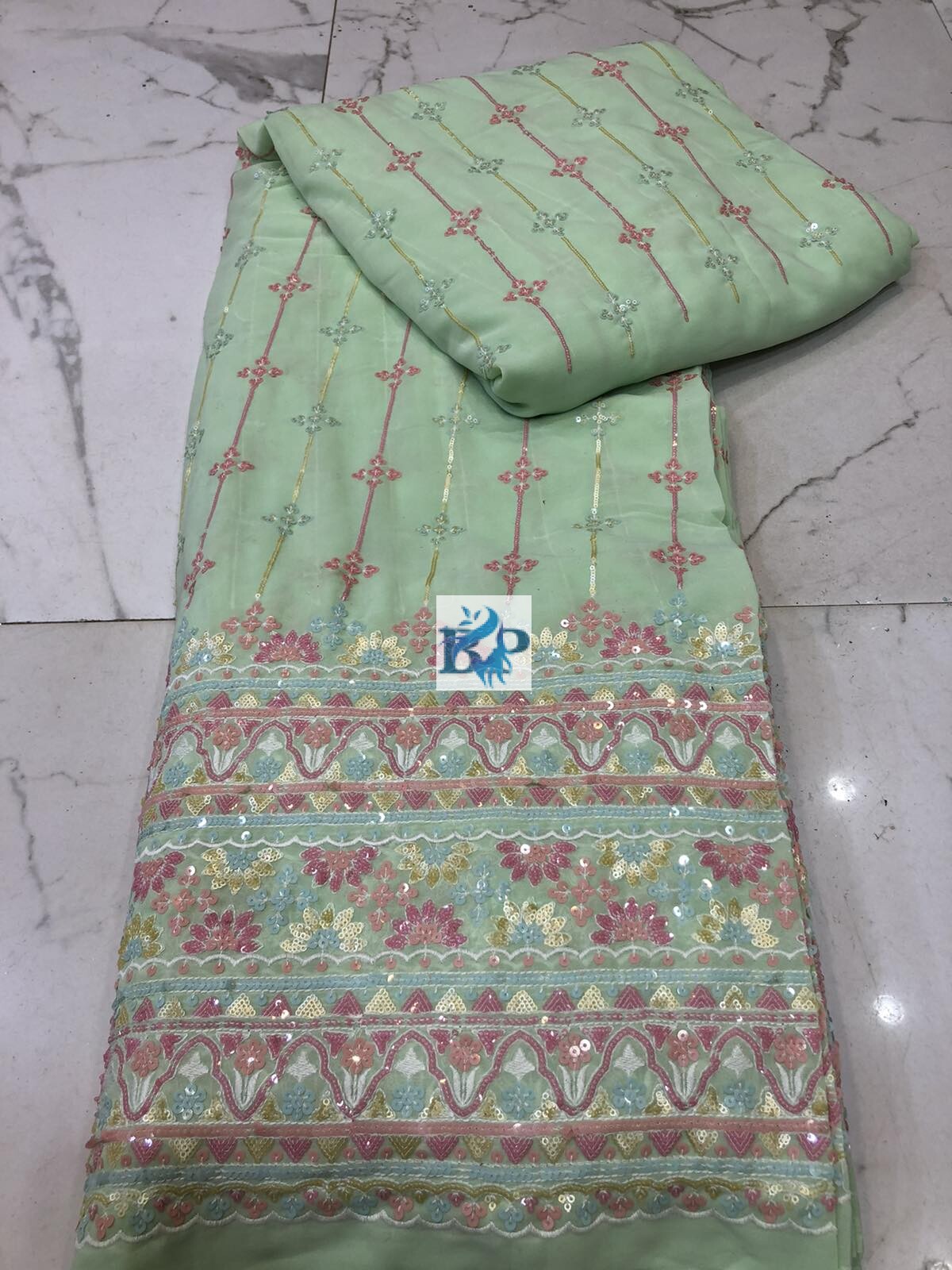 4 Sequence Daman Fabric