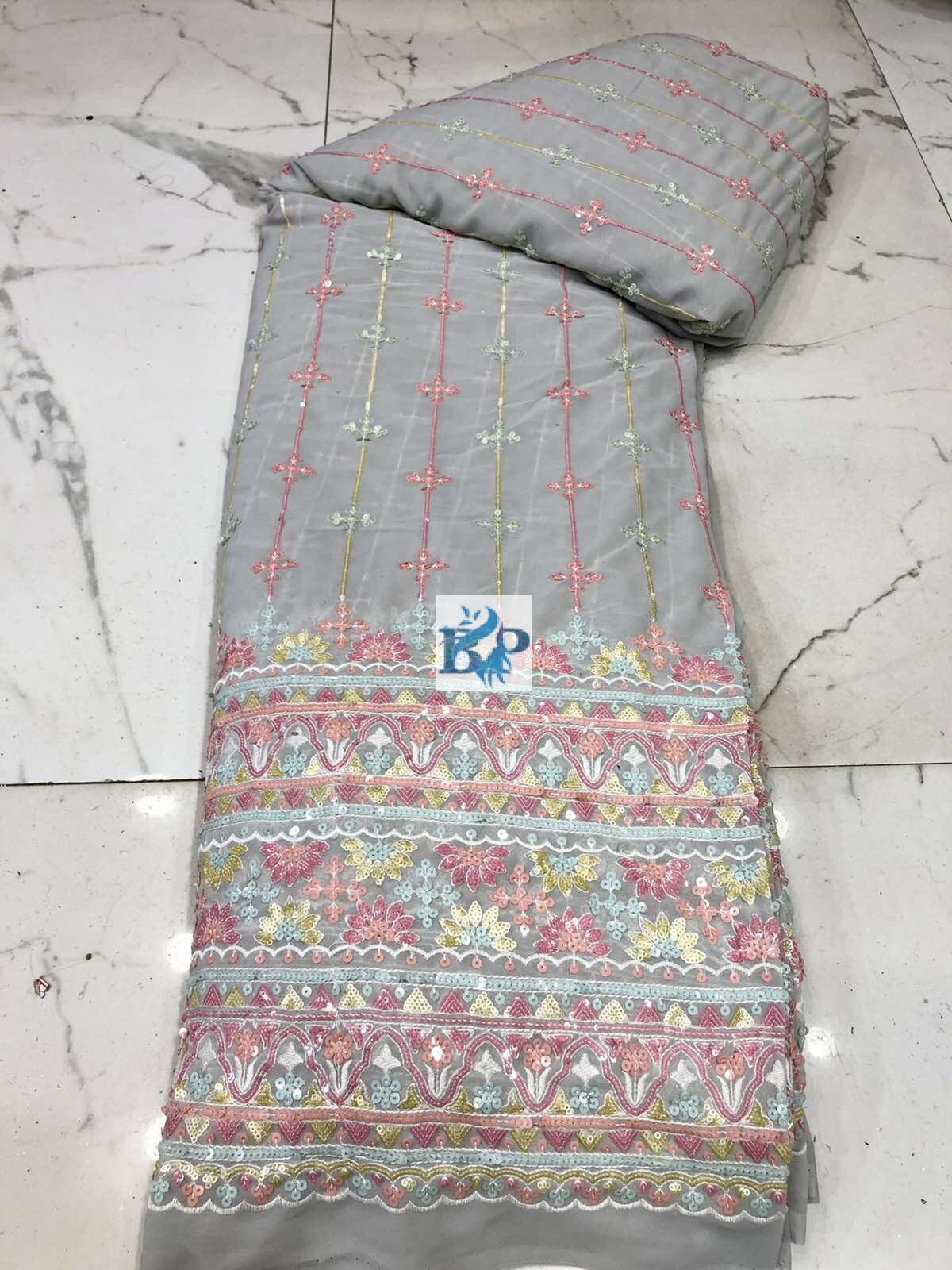 4 Sequence Daman Fabric