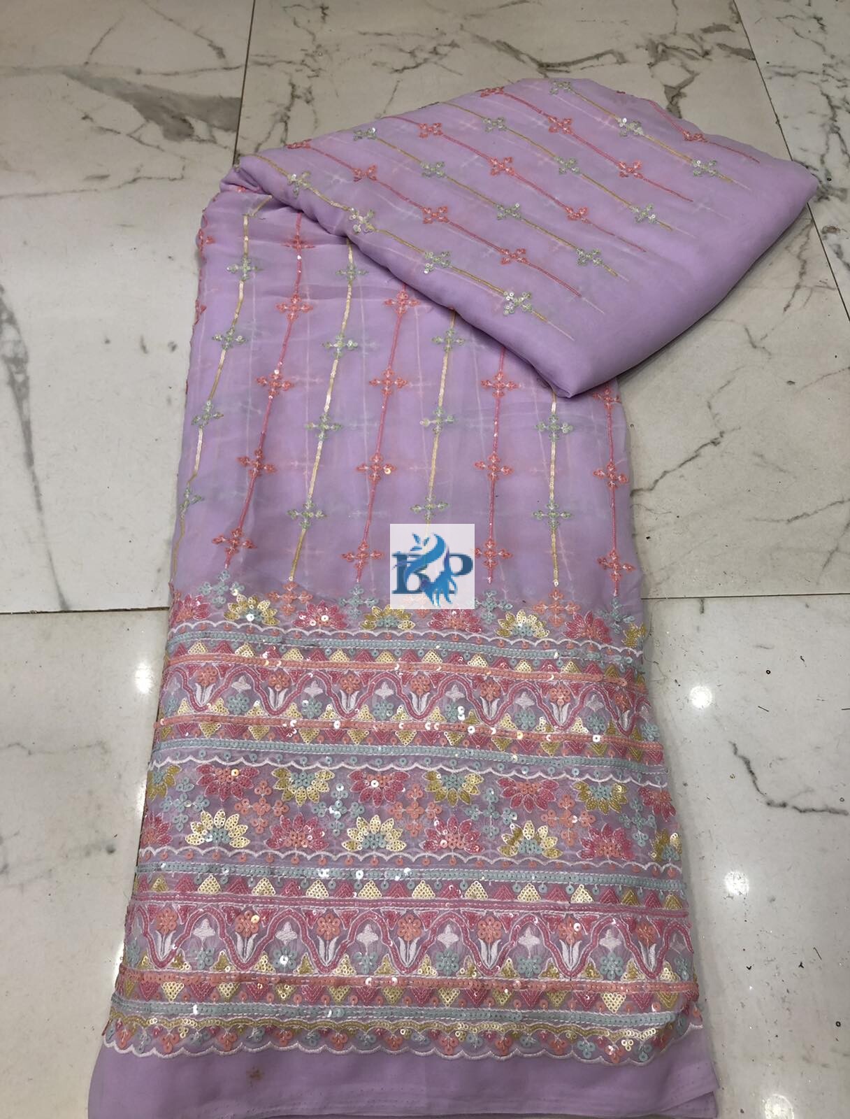 4 Sequence Daman Fabric