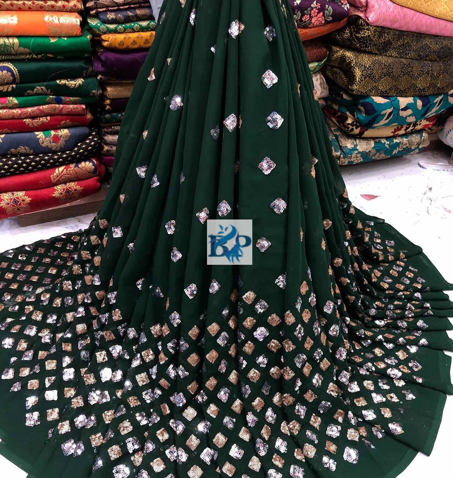 Georgette Bindi Daman Work