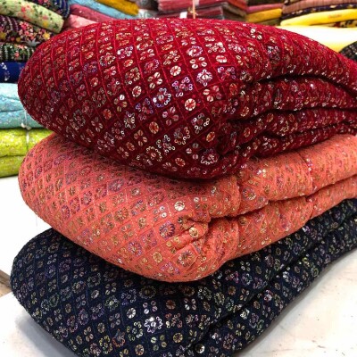 4 Sequence Georgette fabric