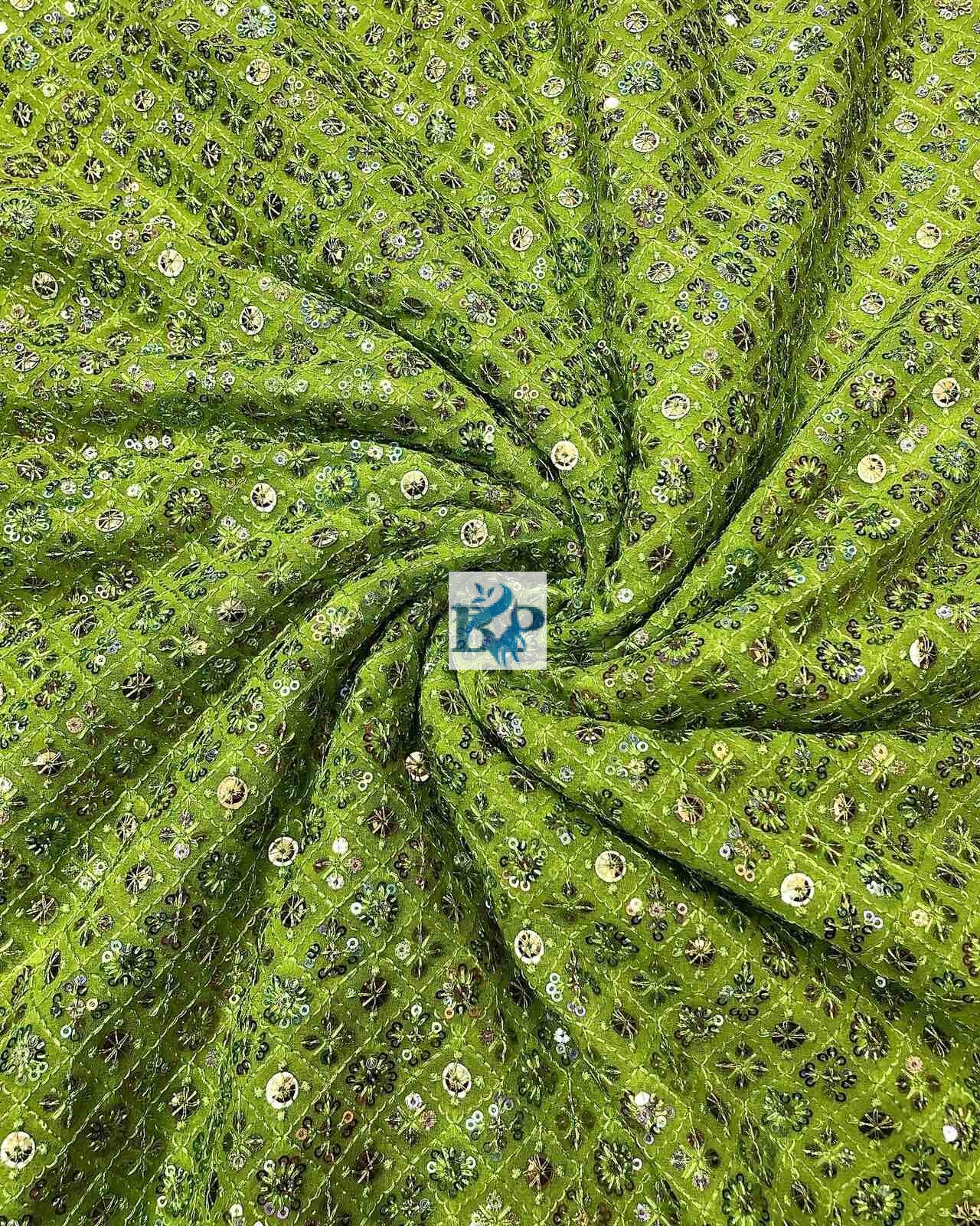4 Sequence Georgette fabric