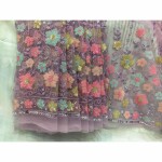 Heavy Embroidery 6 Sequence Fabric