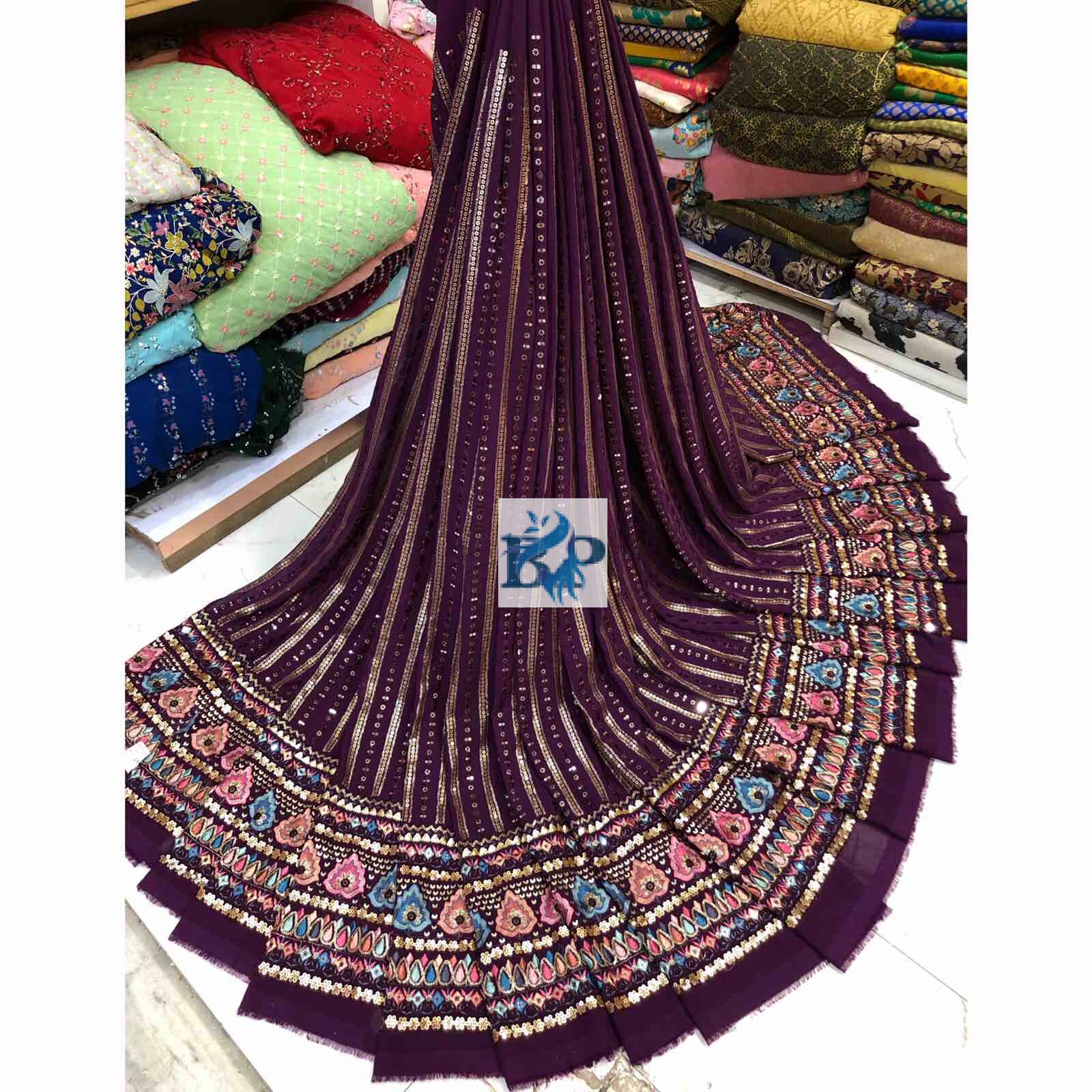 Lining Damman Georgette