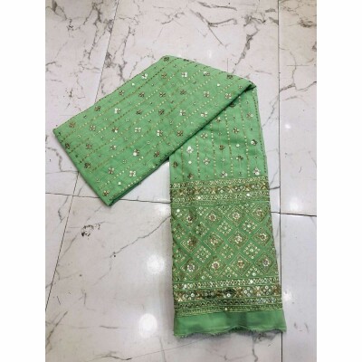 Heavy Georgette Daman Fabric