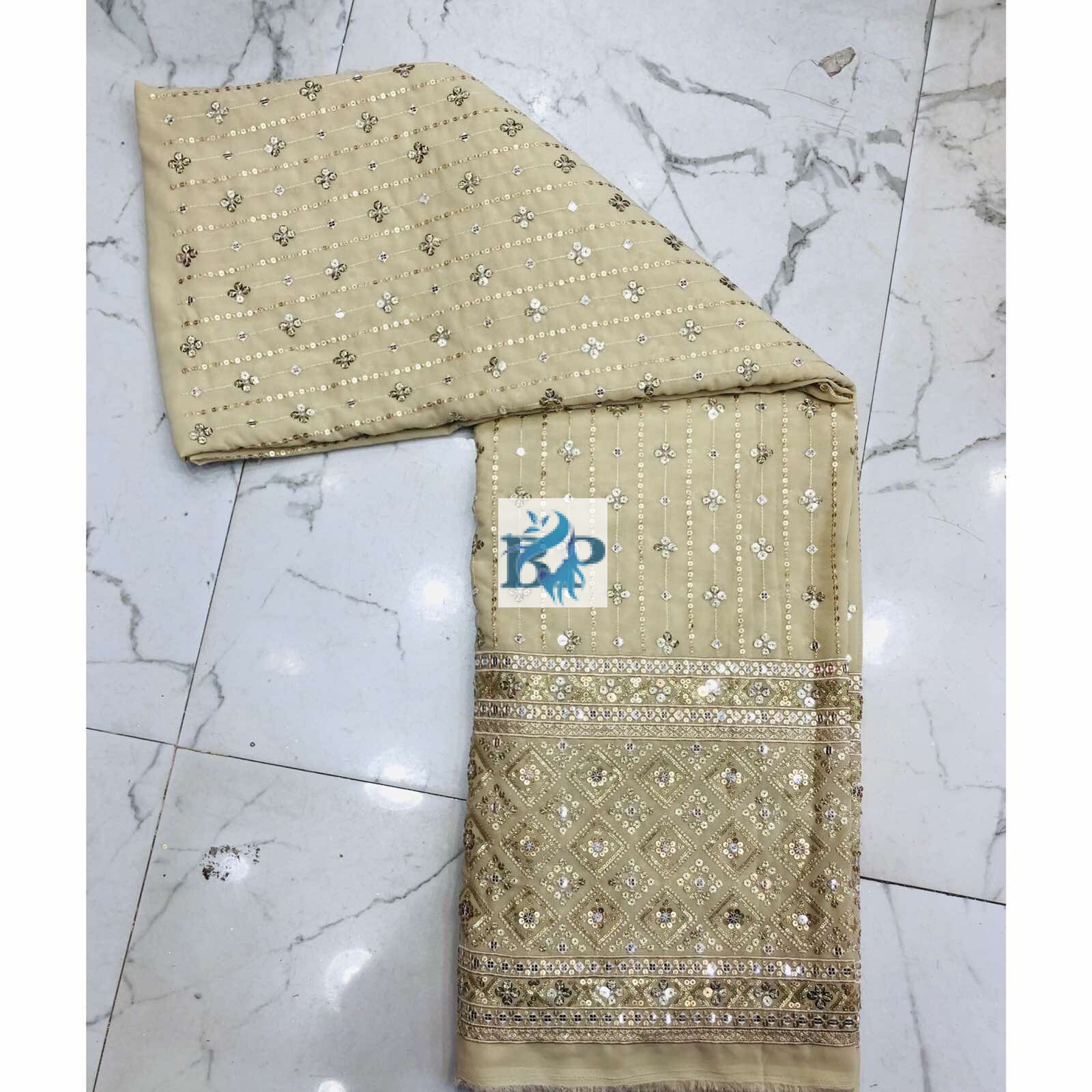 Heavy Georgette Daman Fabric